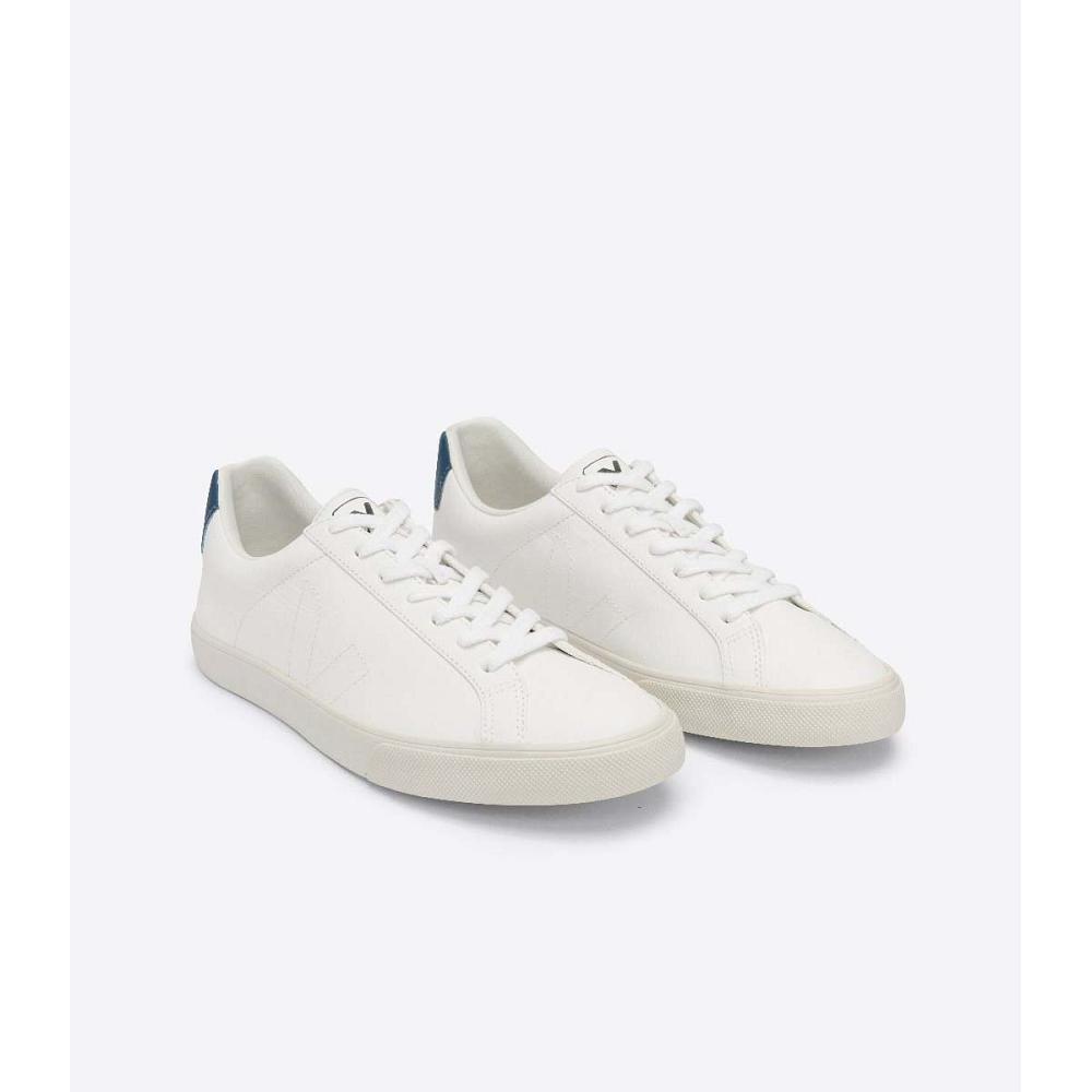 Veja ESPLAR CHROMEFREE Cipő Férfi White/Blue | HU 194QMA